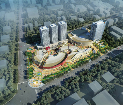 山東鄒城鑫琦國(guó)際廣場(chǎng)